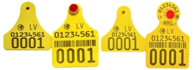 Elektroniskais komplekts (standarta krotālija, elektroniskā krotālija FDX+) 